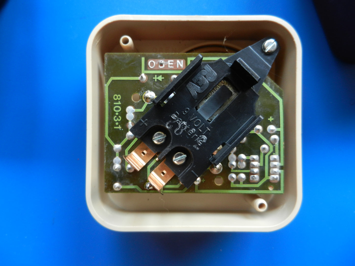 Dreiklang Gong elektronisch für 9V Batterie , wie NEU