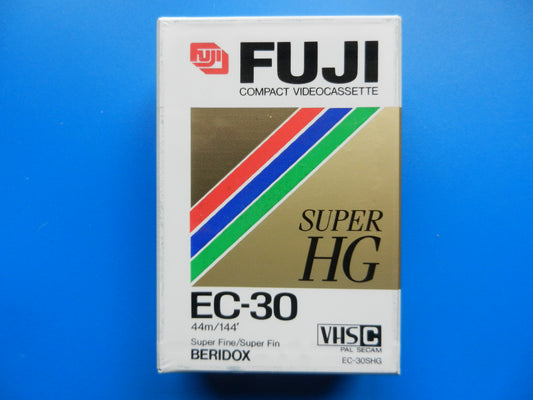 EC30 SHG SUPER HG VHS-C Video Cassette für Camcorder von FUJI