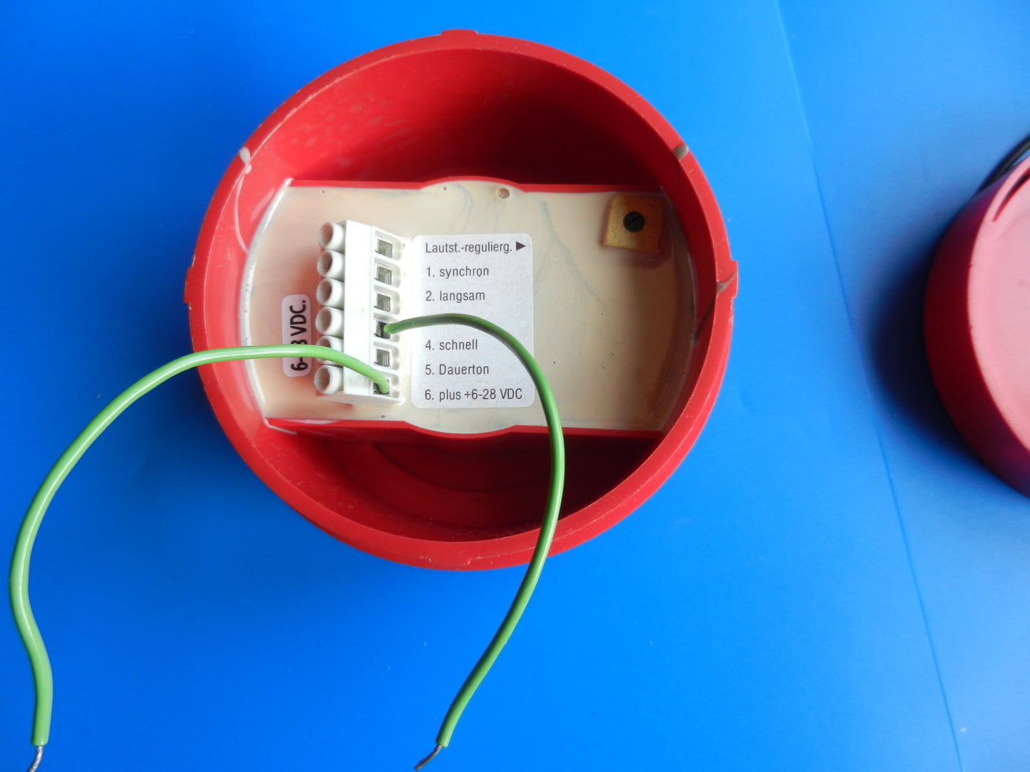 Eichhoff Alarm Sirene E4140 für 6V-28V VDC , Neu ungebraucht