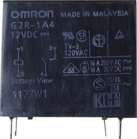 G2R-1A4 Omron Relais 12VDC für GRUNDIG PA3...