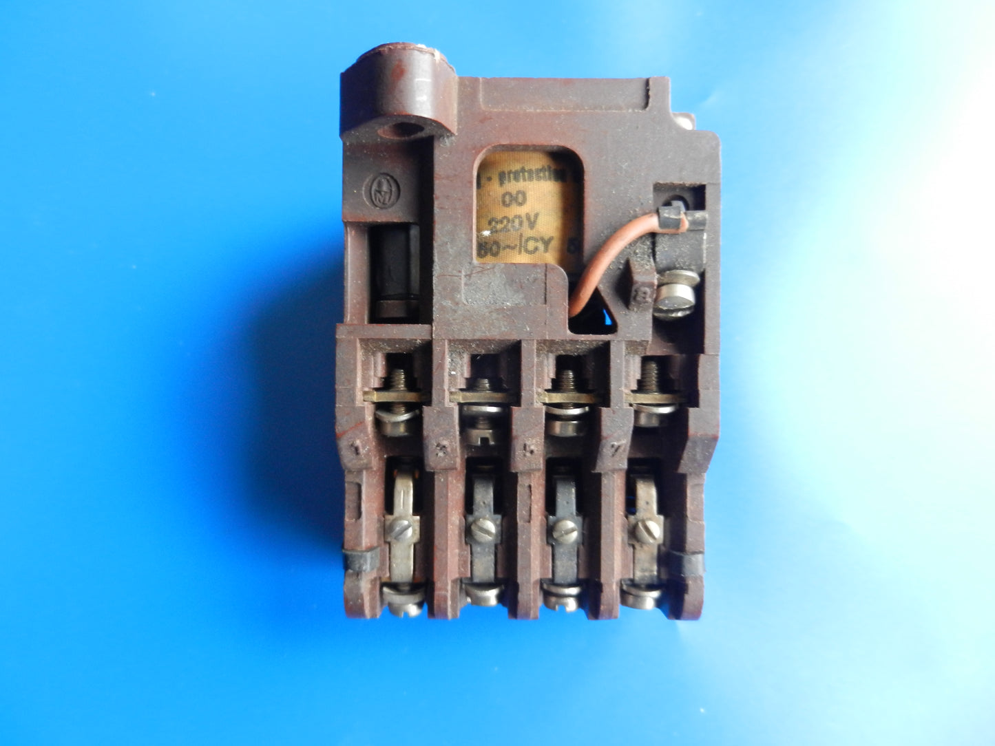 Klöckner-Moeller DIL 00-4459 mechanischer Relais Schütz Retro