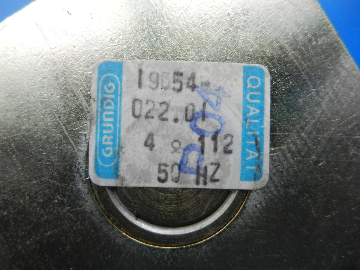 Tiefton Lautsprecher 100mm Lochabstand 4 Ohm 65 Watt für GRUNDIG Boxen