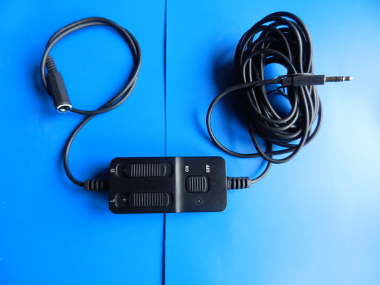 HZR62 Sennheiser kompatibler Lautstärkeregler Vivanco mit 5m Kabel NEU