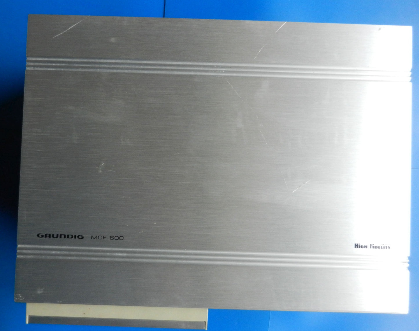 MCF600 Gehäuse für Hifi Cassettendeck Frontlader von GRUNDIG