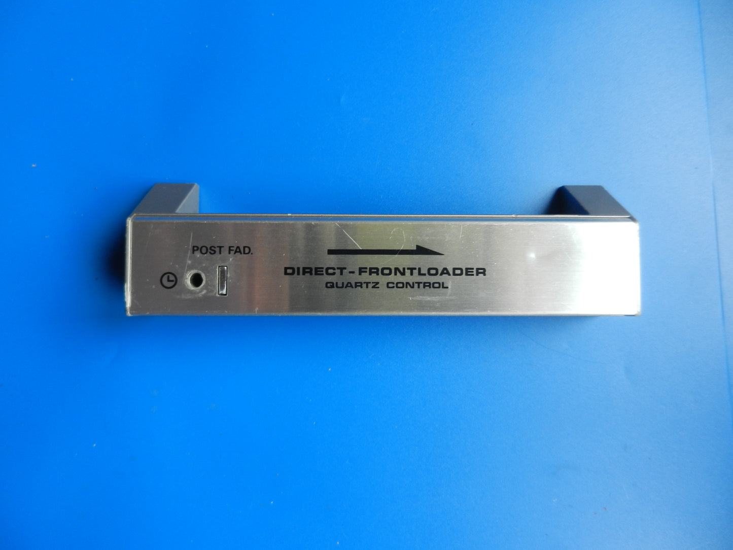 MCF500 MCF600 Kopfaufsteckblende silber kpl. für Hifi Cassettendeck Frontlader von GRUNDIG