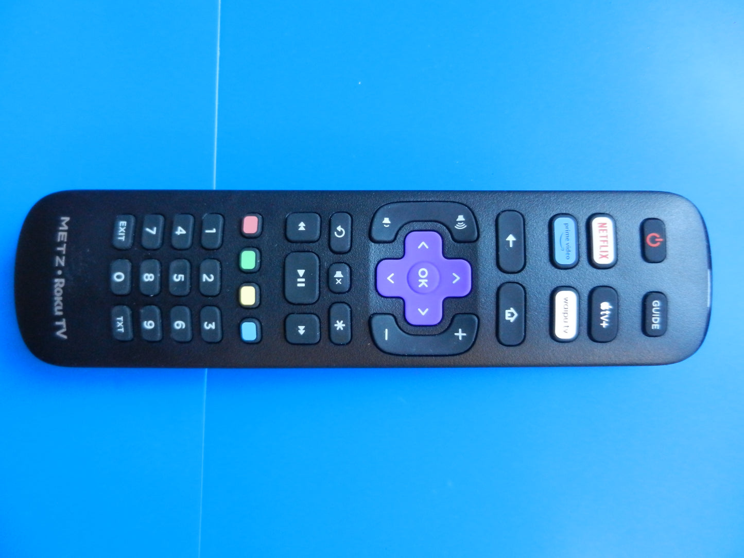 METZ Y010301-001035-001 Original Fernbedienung für Metz TV Gerät 43MUD6001Y
