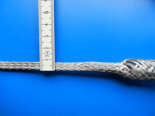 Abschirmgeflecht Schlauch für abgeschirmte Kabel, Kupfer verzinnt bis 18mm innen.