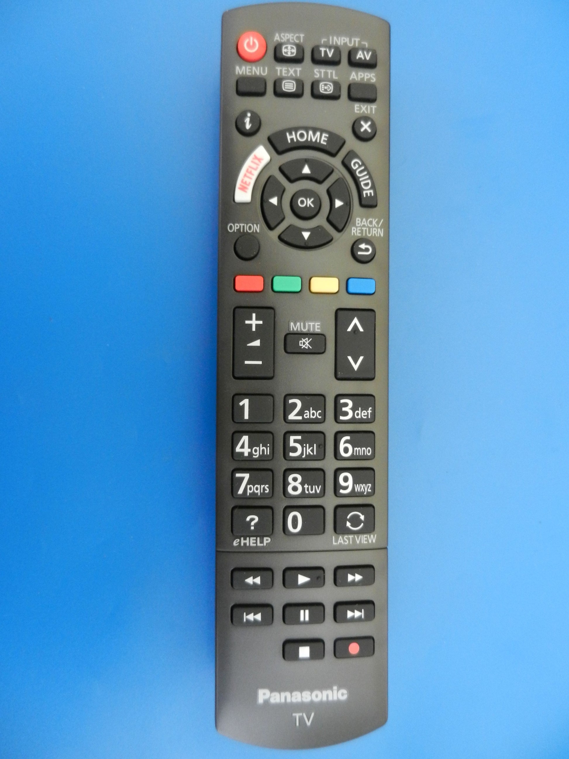 N2QAYB001109 Panasonic  LCD Fernbedienung