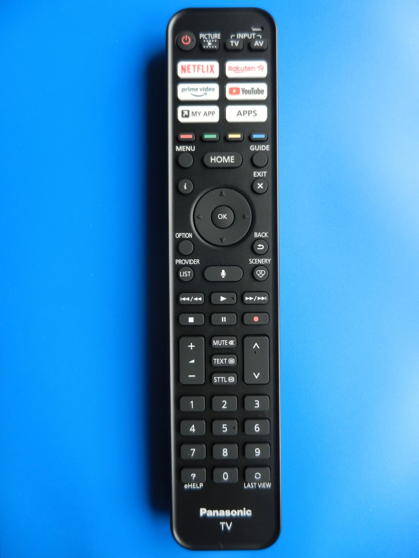 N2QBYA000044 Panasonic LCD Fernbedienung für TV Gerät TX-55JZW984