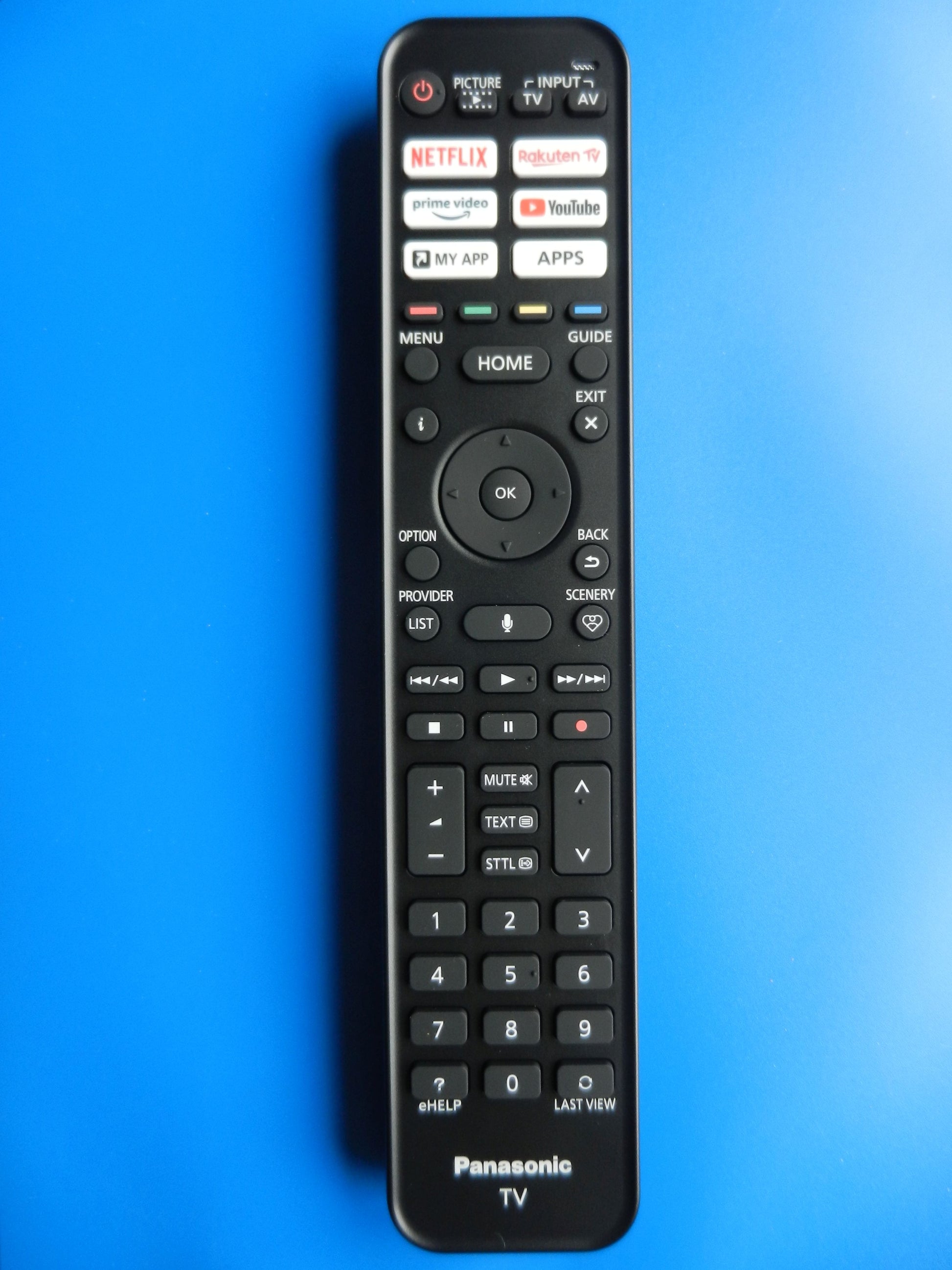 N2QBYA000044 Panasonic LCD Fernbedienung für TV Gerät TX-55JZW984