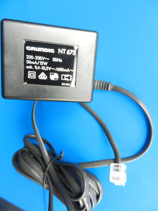 NT675 Netzteil Original für GRUNDIG Diktiergeräte