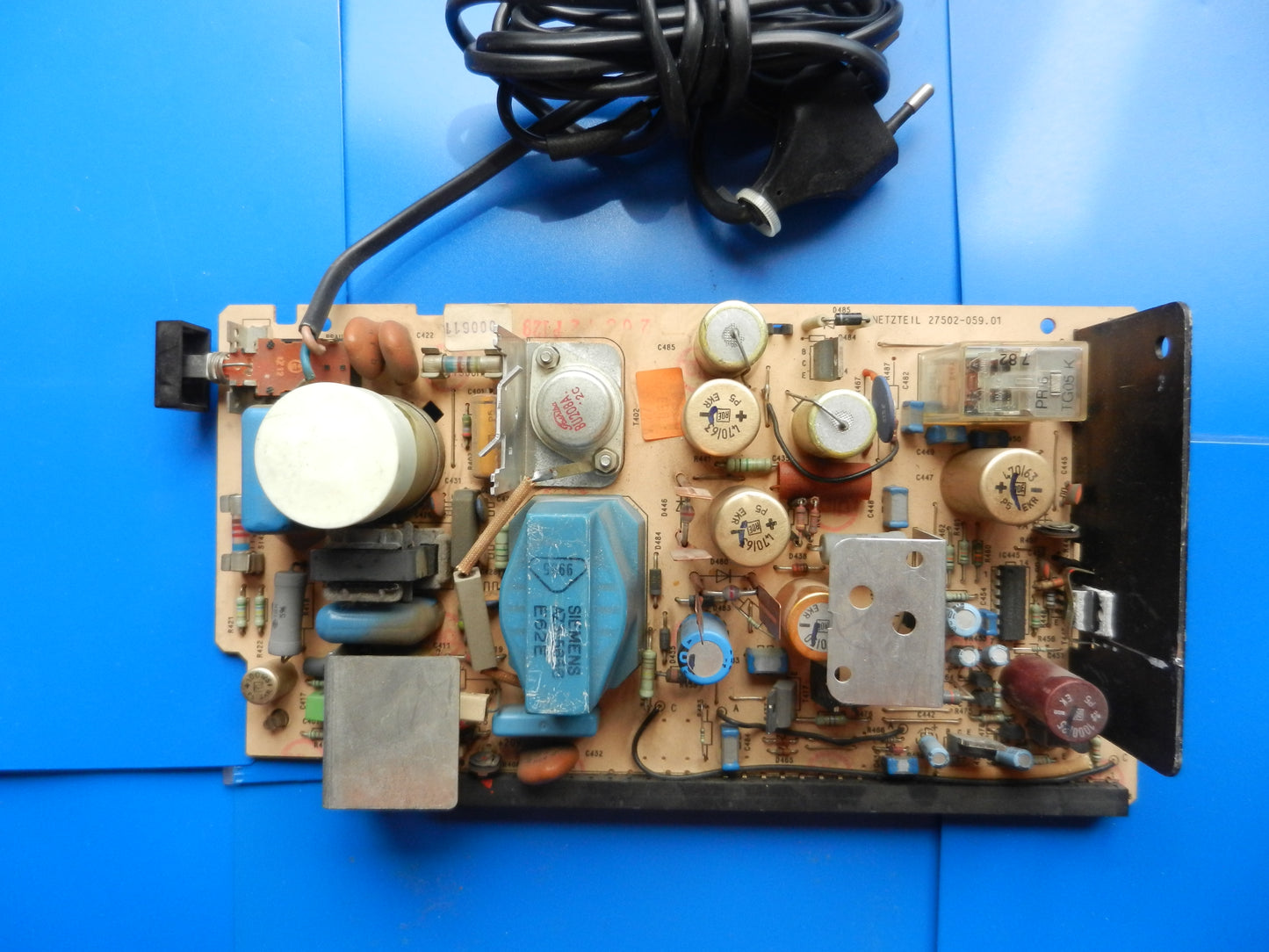 Netzteil Modul 012.01 für 2x4 2000 er Serie Videorecorder von GRUNDIG