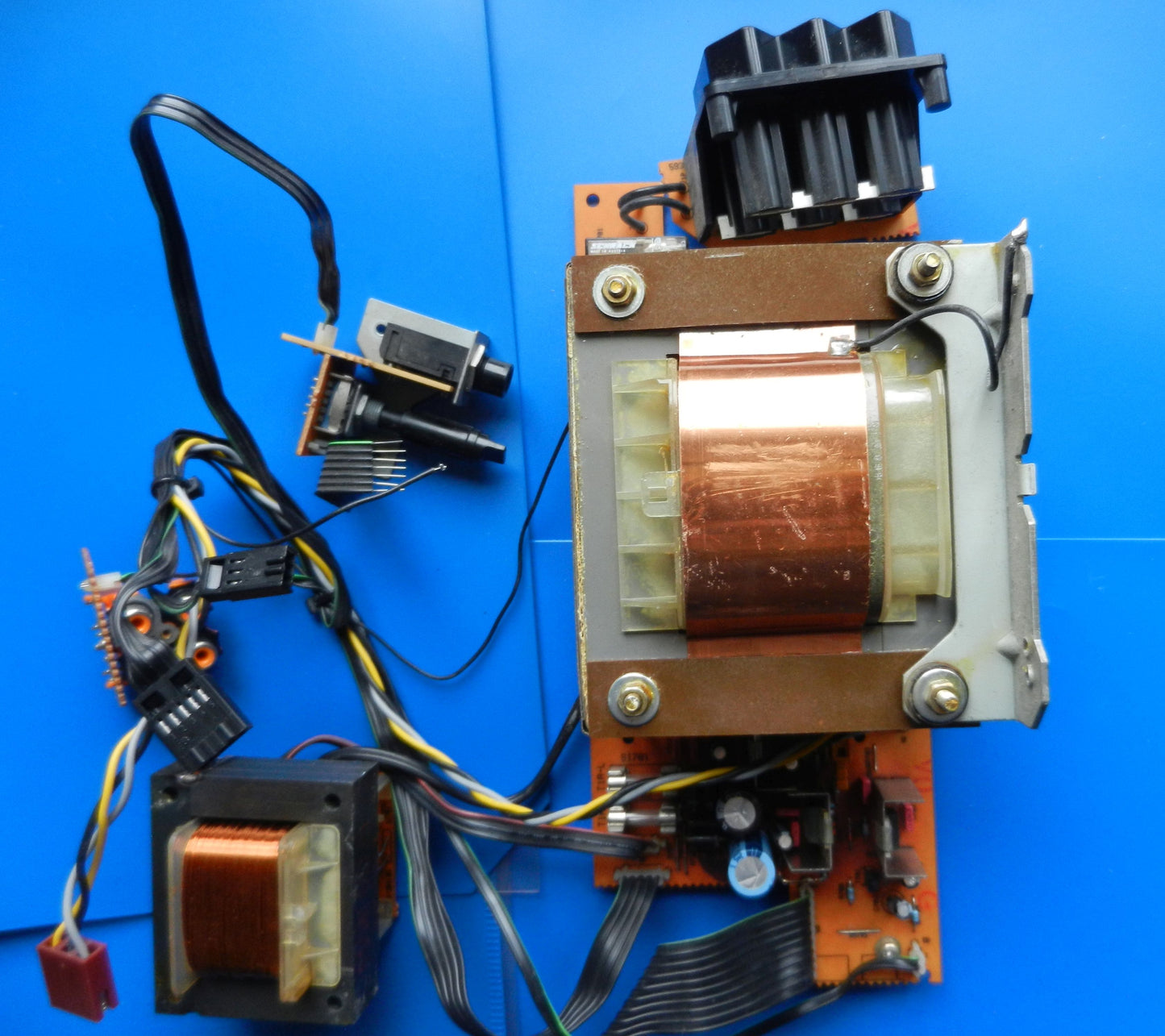 V3 Fine Arts Netzteilplatte ,  Trafo mit Trafoplatte für Hifi Verstärker von GRUNDIG