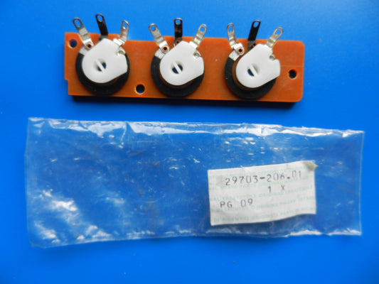 Potentiometer Aggregat 1K, 15K, 7,5K für GRUNDIG Radiorecorder
