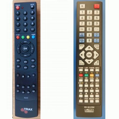 RG40 HD+  RG 40 HD+ Ersatz Fernbedienung TRIAX