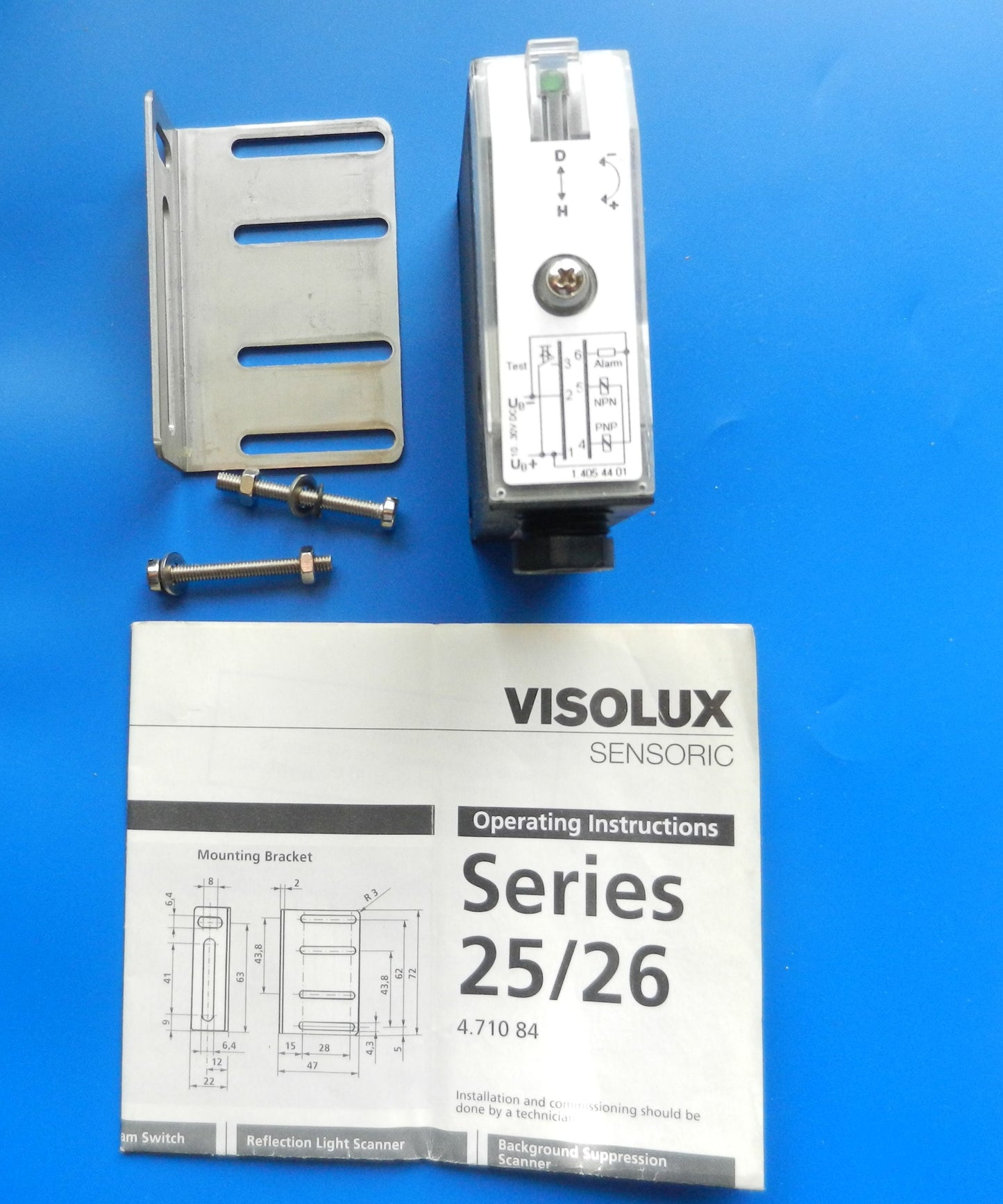 RL25 9.472 020 VISOLUX Lichtschranke für Garagentore... neu