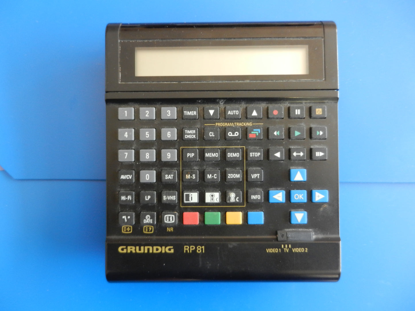 RP81 GRUNDIG Video Original VPT Fernbedienung gebraucht