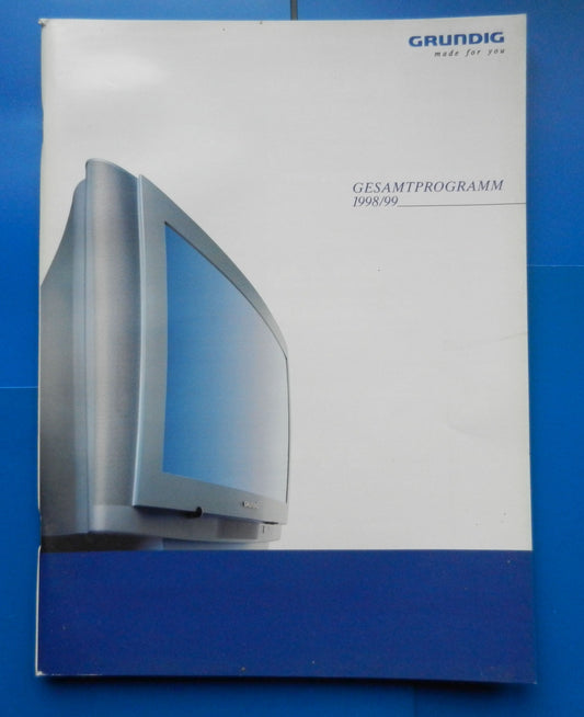 Revue 1998 1999 Hauptprogramm von GRUNDIG, wie neu