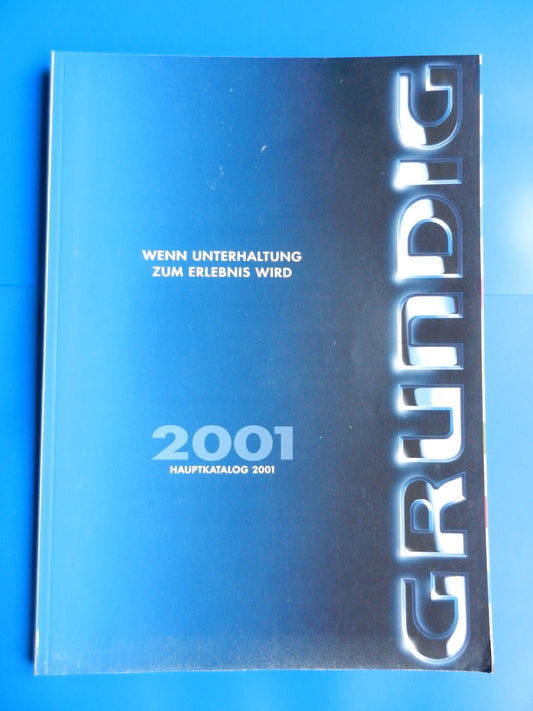 Revue 2001 Hauptkatalog von GRUNDIG, wie neu