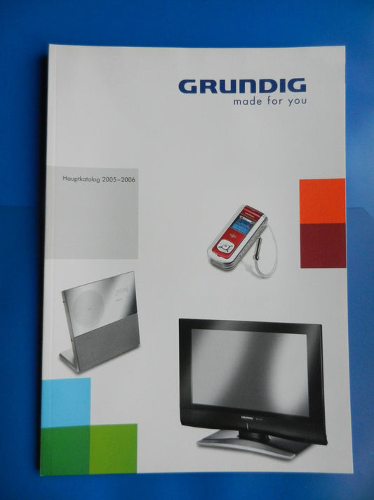 Revue 2006 Hauptkatalog von GRUNDIG, wie neu