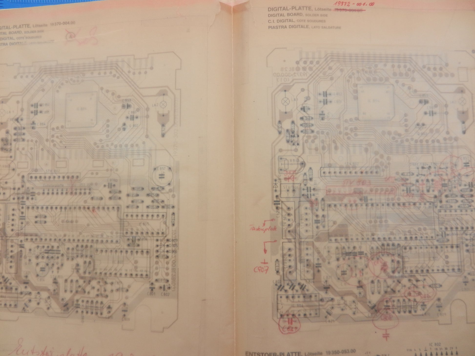 Satellit 600 Original Entwicklungs - Service Manual für GRUNDIG Weltempfänger
