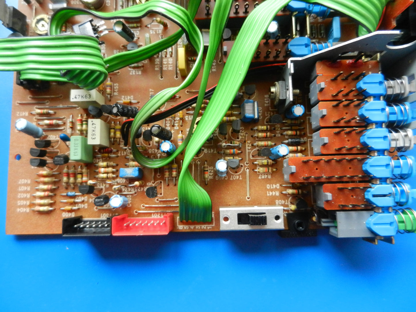 SCF6100 Verstärkerplatte mit Display Hifi Cassettendeck von GRUNDIG
