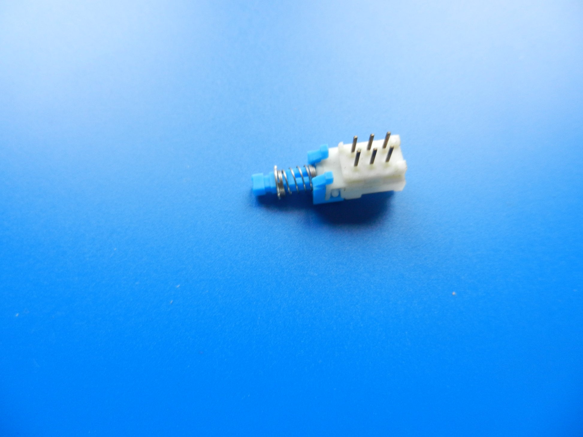 Schalter 6 polig blau für Hifi Cassettendecks von GRUNDIG