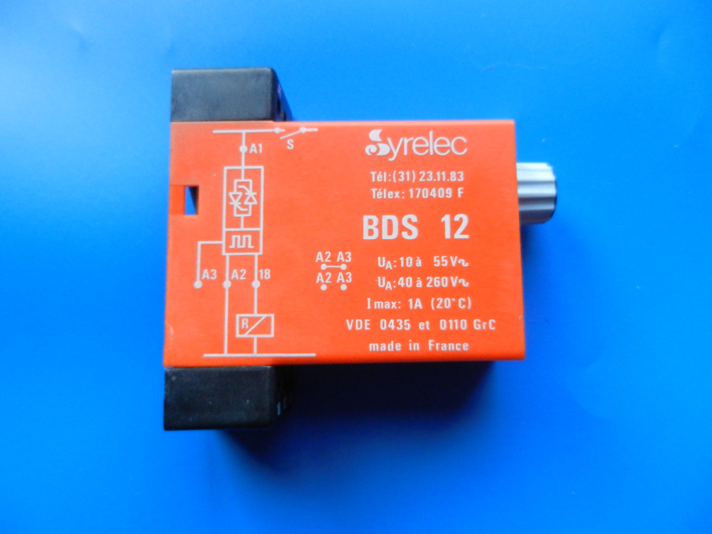 Syrelec BDS12 Zeitrelais , wie neu