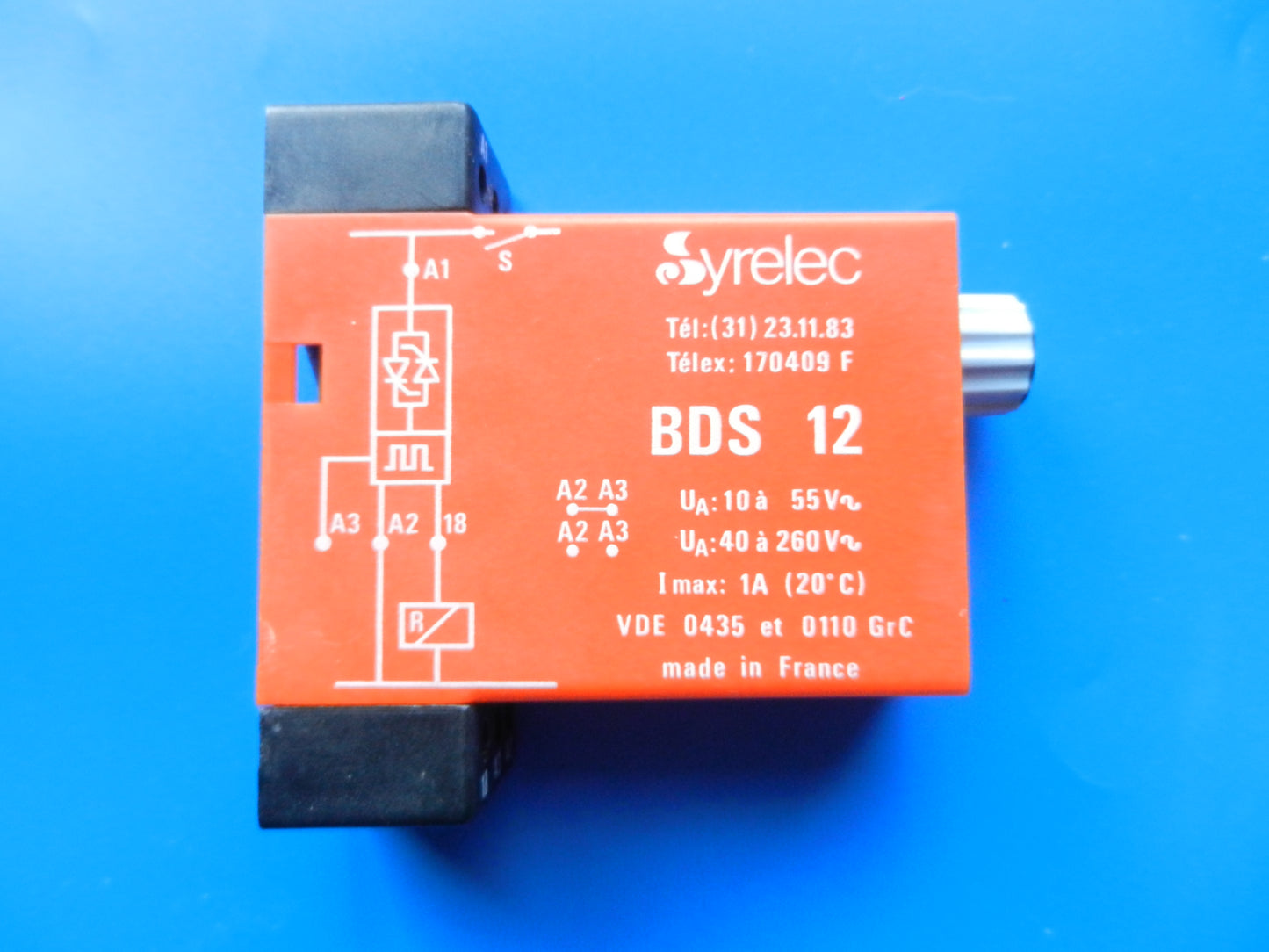 Syrelec BDS12 Zeitrelais , wie neu