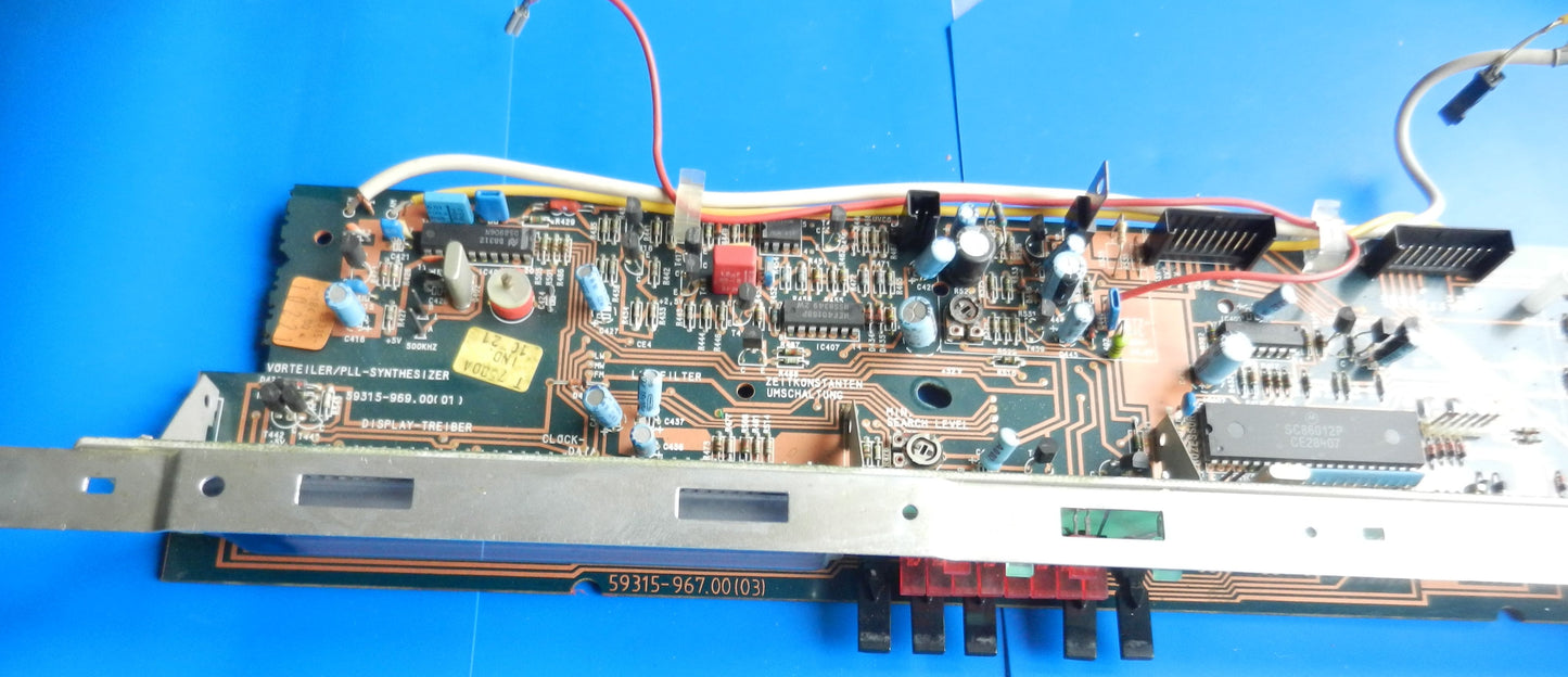 T7500a Anzeigeplatine für Hifi Tuner von GRUNDIG