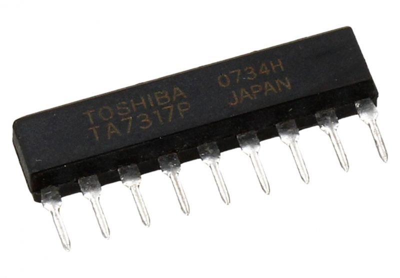 TA7317P TOSHIBA Schutzschaltungs IC für Hifi Verstärker GRUNDIG z.B. A9000