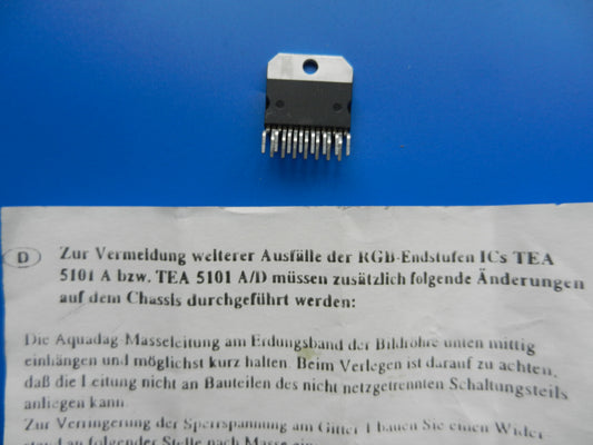 TEA5101 IC für GRUNDIG, METZ und Loewe Fernseher