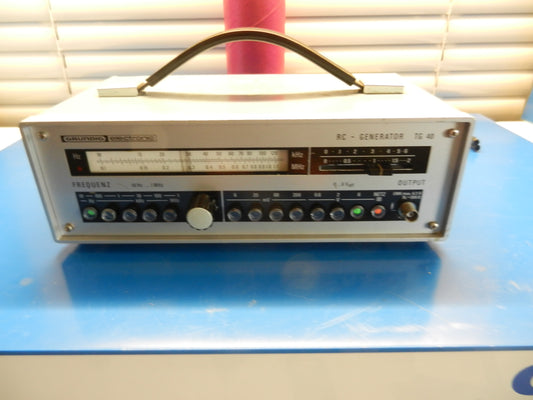 TG40 Tongenerator Messgerät von GRUNDIG, funktionsfähig