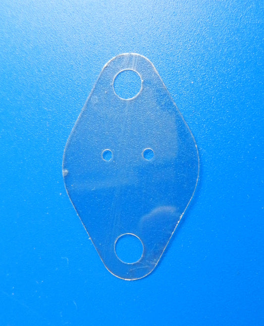 Isolierscheibe TO.. aus Glasfaser für Endstufen und Netzteil - Transistoren 2N3055, BD130