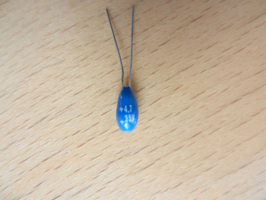 4,7uF 35V Tantal Elko für CF und MCF Frontlader von GRUNDIG