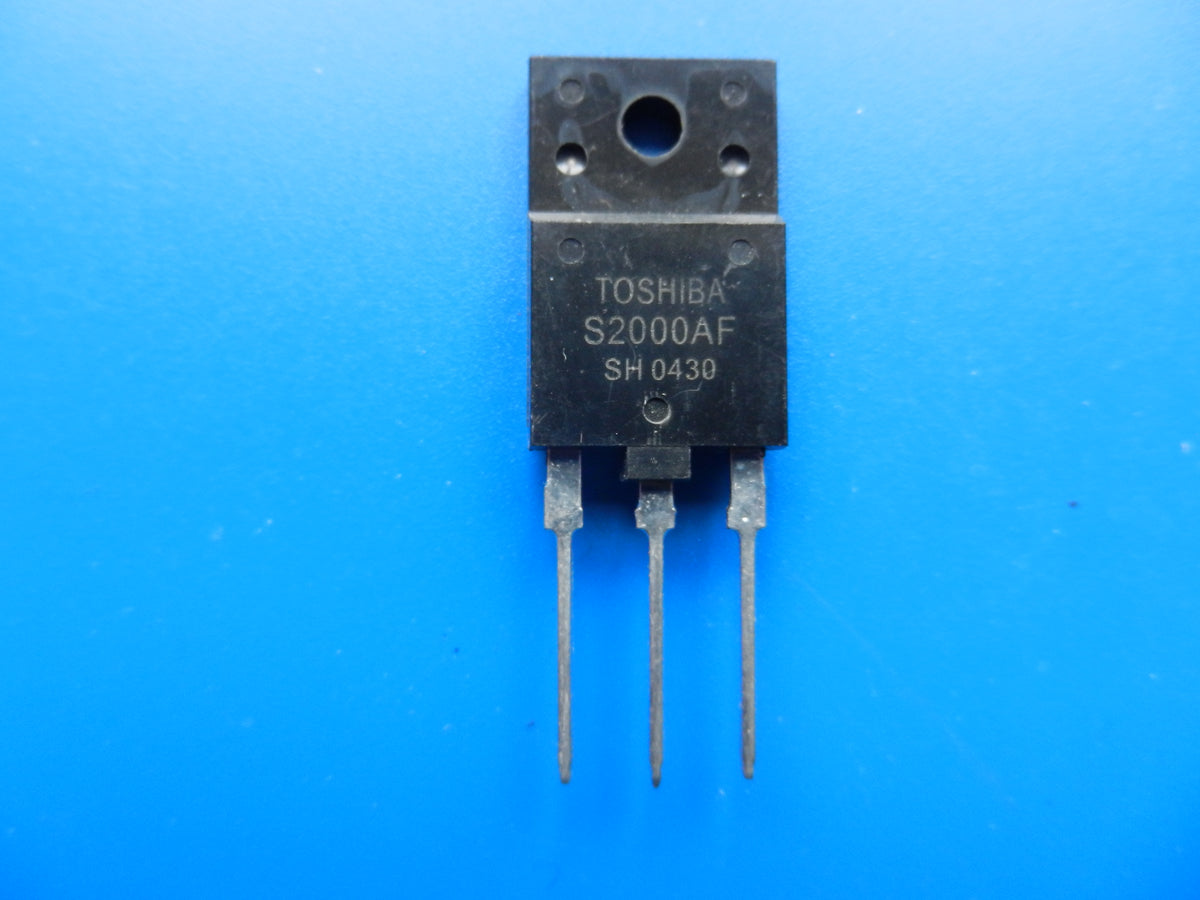S2000AF Zeilenendstufen Transistor für TV Geräte von Metz, Loewe und GRUNDIG