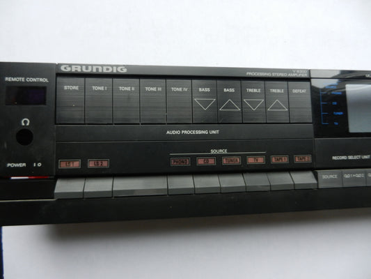 V8300 Frontplatte kpl. für GRUNDIG Verstärker guter Zustand