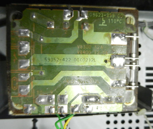 V8300 Netztrafo 09034-002.01 mit Platine kpl. GRUNDIG gebraucht und getestet GRUNDIG