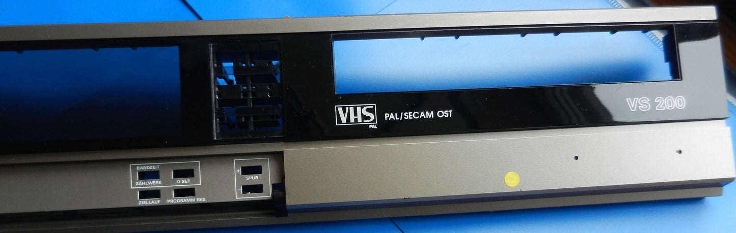 Frontplatte in braun für VS200 GRUNDIG VHS Video Geräte