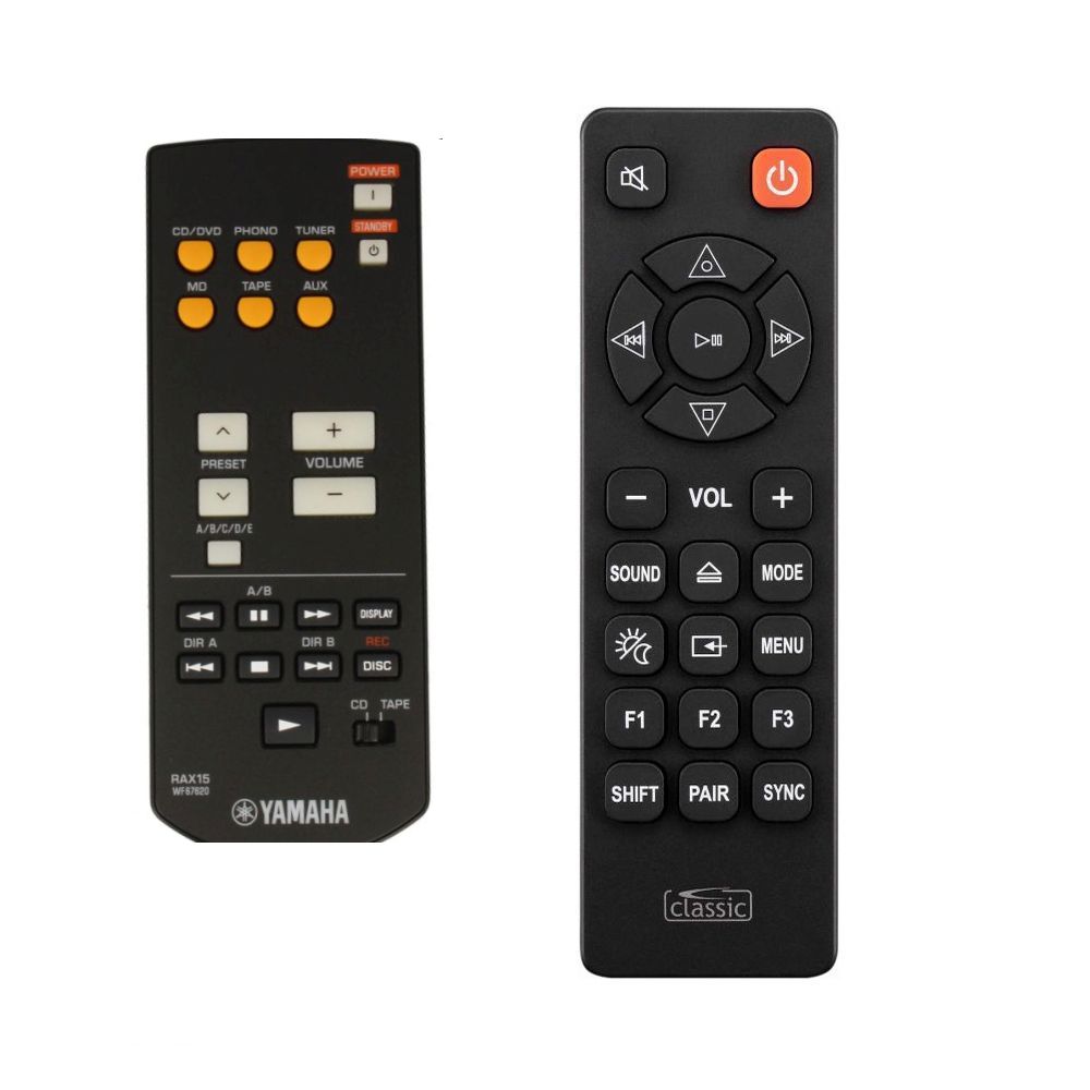 RAX15 Yamaha Hifi Ersatz Fernbedienung für AX497 und AX397