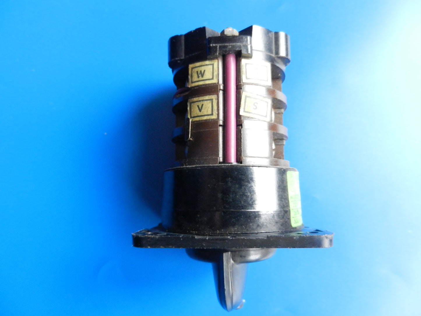 W2-3 25A Klöckner Moeller  3 Phasen Drehschalter aus Bakelit, Retro