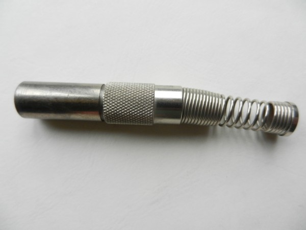 13mm Koax Stecker aus Metall - wenig gebraucht