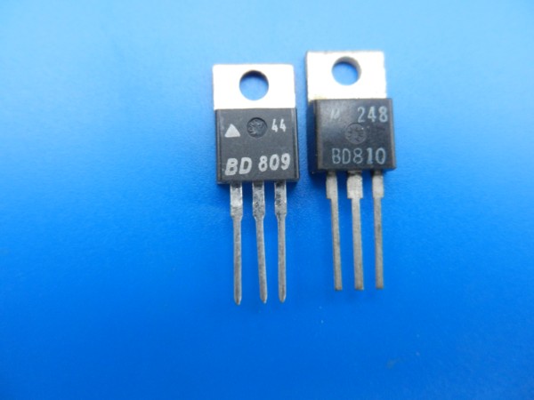 BD809 / BD810 Endstufen Transistoren für GRUNDIG Hifi Verstärker GRUNDIG