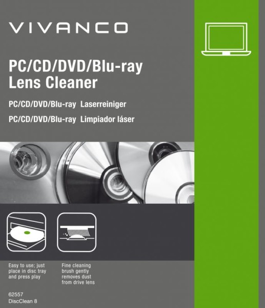 Vivanco CD Reinigung CD DVD Laserreiniger